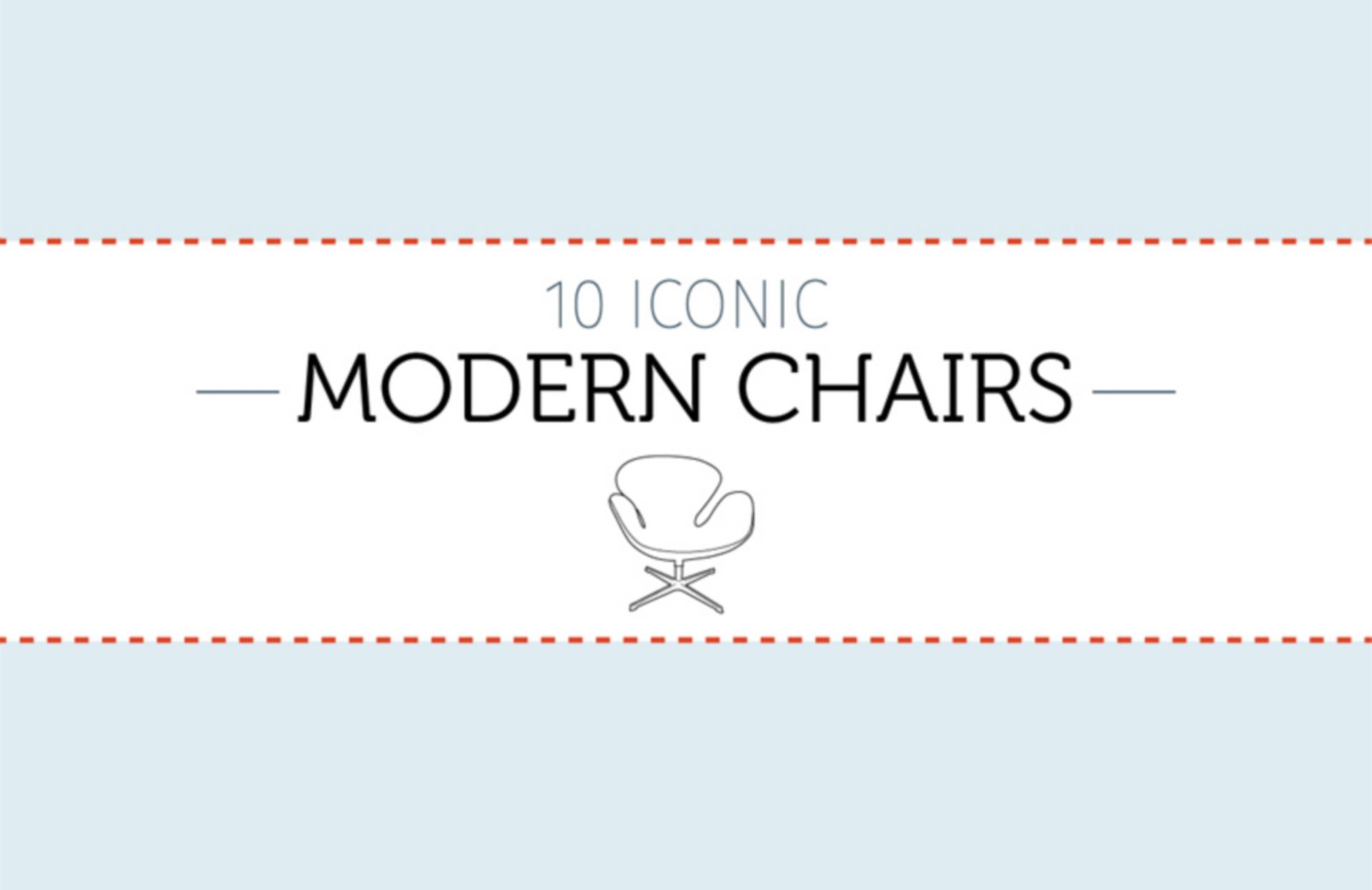 10 Iconic Modern Chairs