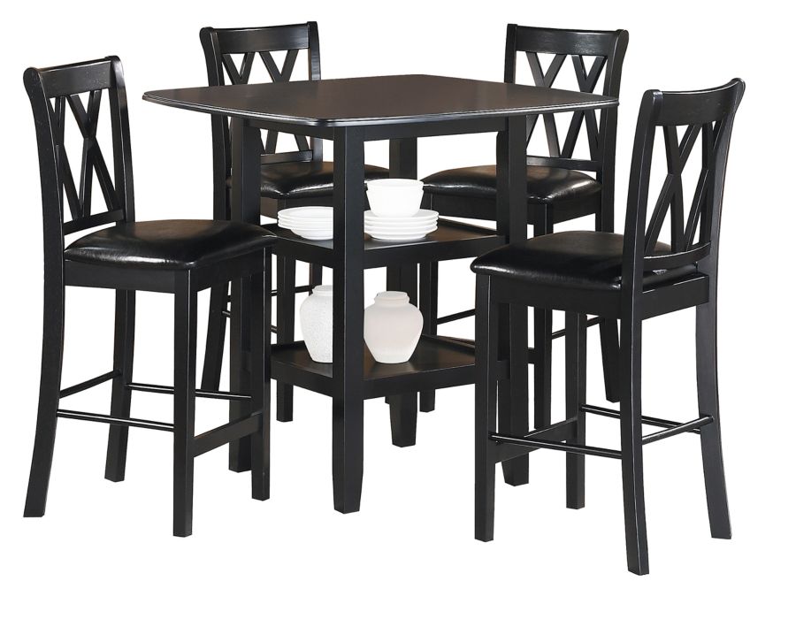Hannah 5 Pc. Counter Height Dining Set Furniture Row