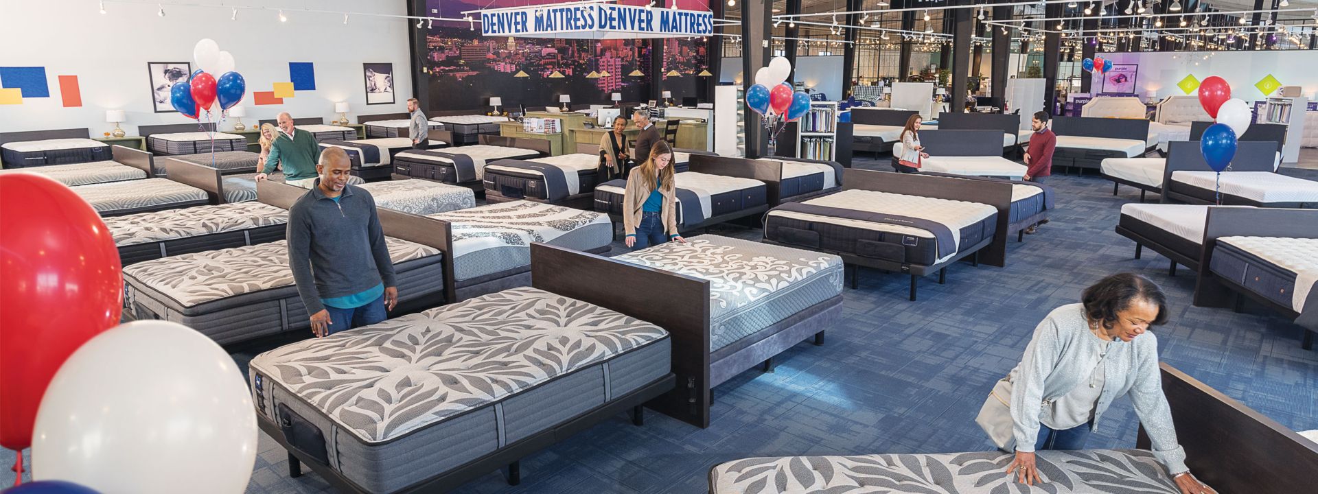 Denver Mattress 4th of July in Store