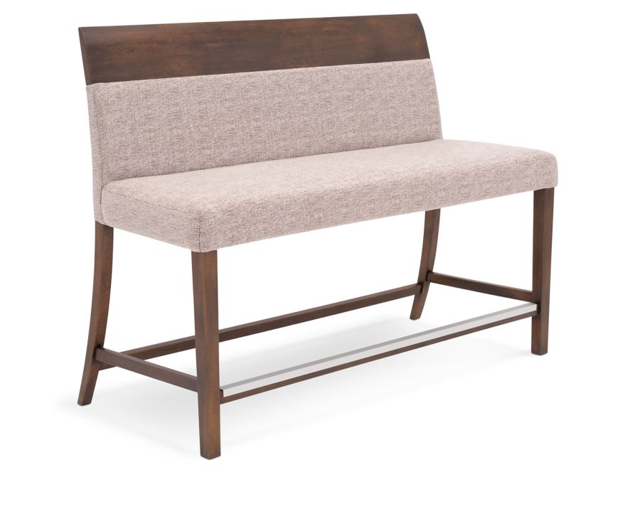 Upholstered Counter Height Bench The Showroom
