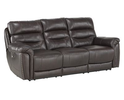 Forte gray deals power reclining sofa