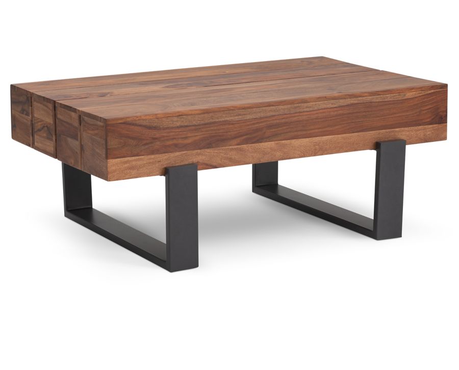 Adderly Live Edge Coffee Table Furniture Row