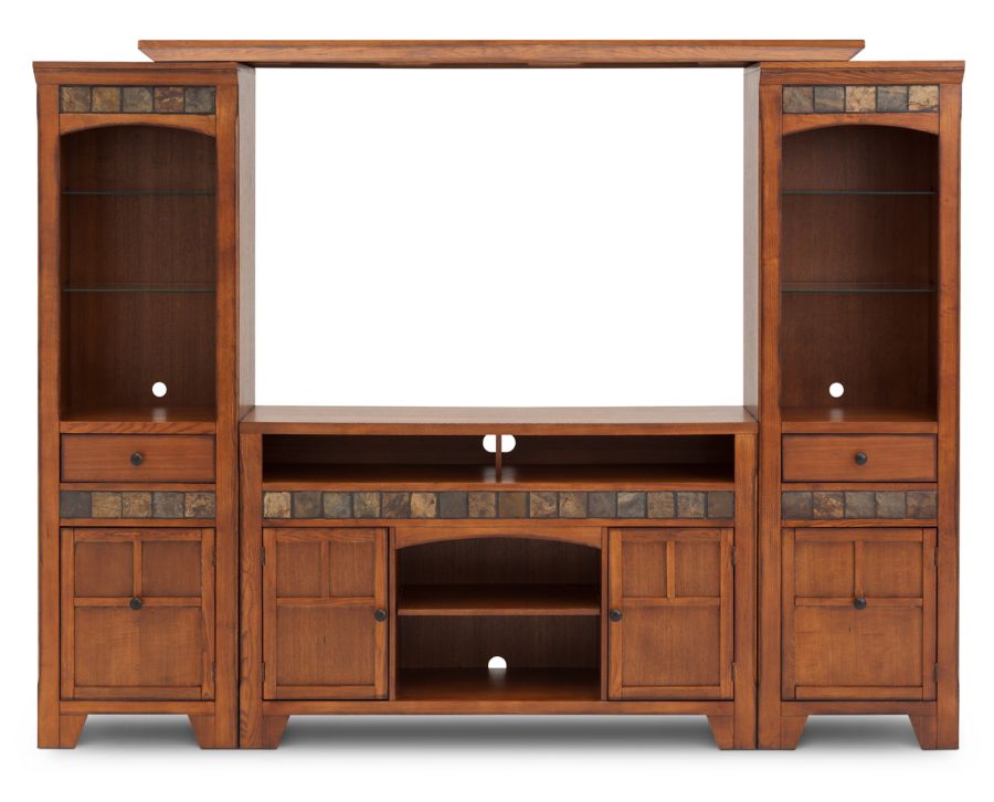 New Aspen 4 Pc. Home Theater Wall Furniture Row