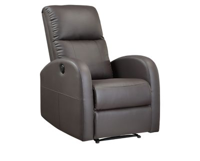 Kinetic Leather Power Swivel Glider Recliner