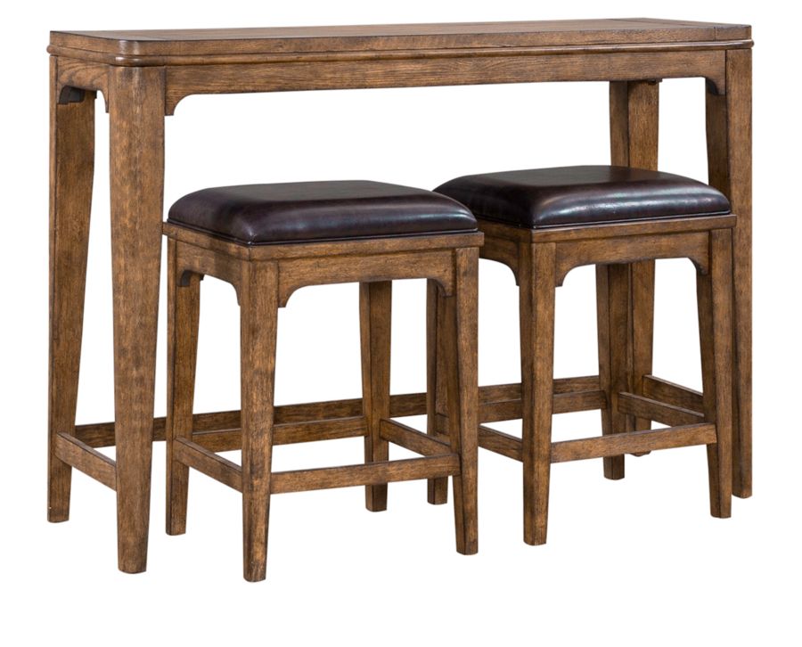 Azusa 3 Pc. Bar Table Set Furniture Row