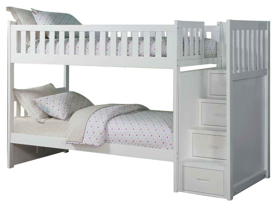 Griffin Twin Stair Bunk Bed Furniture Row