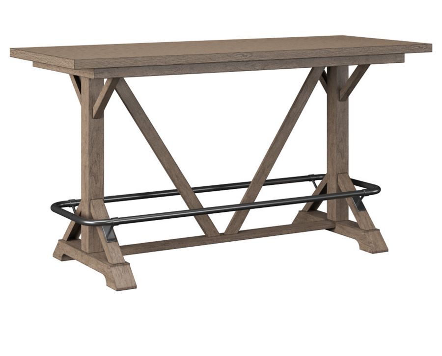 Beckley Bar Height Trestle Table | Furniture Row