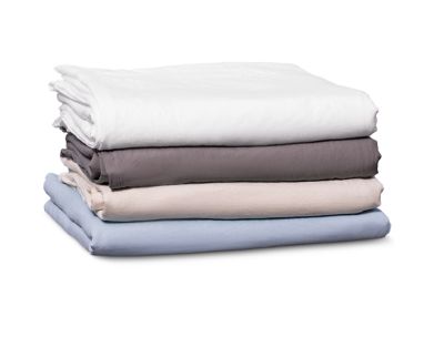 Malouf Fog Linen Weave Cotton Sheet Set – LA Mattress Store