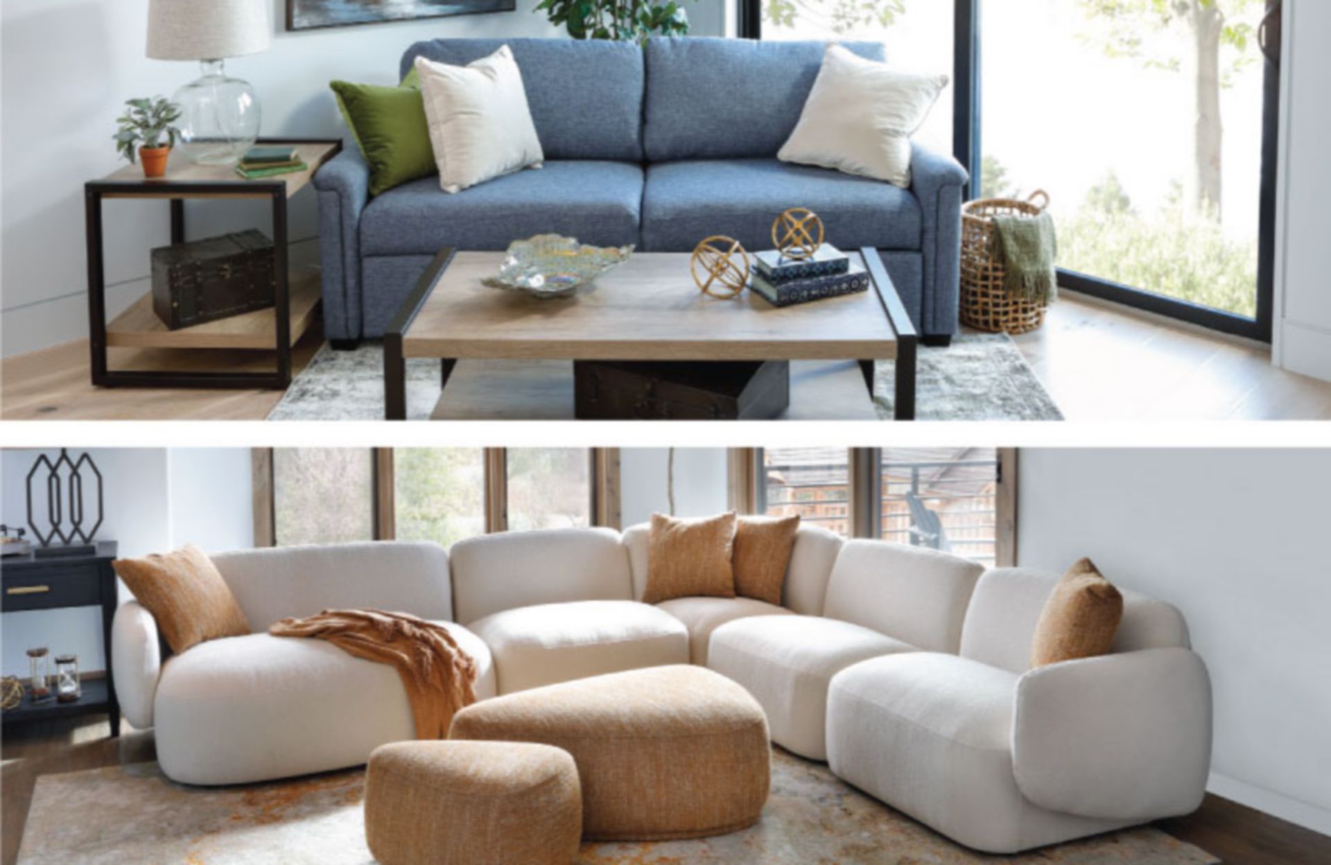 Contemporary Studio Sofa Vs Modern Sectional