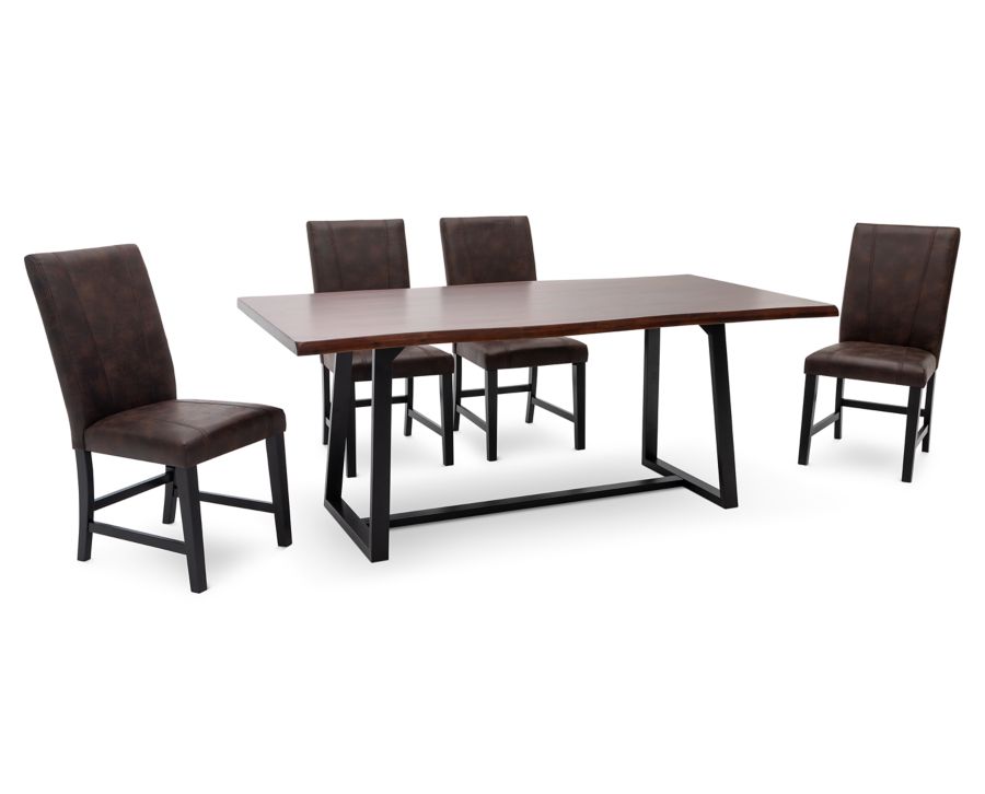 Boundary 5 Pc. Dining Room Set Furniture Row
