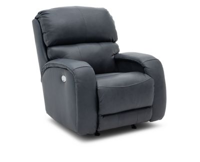 Kinetic Leather Power Swivel Glider Recliner