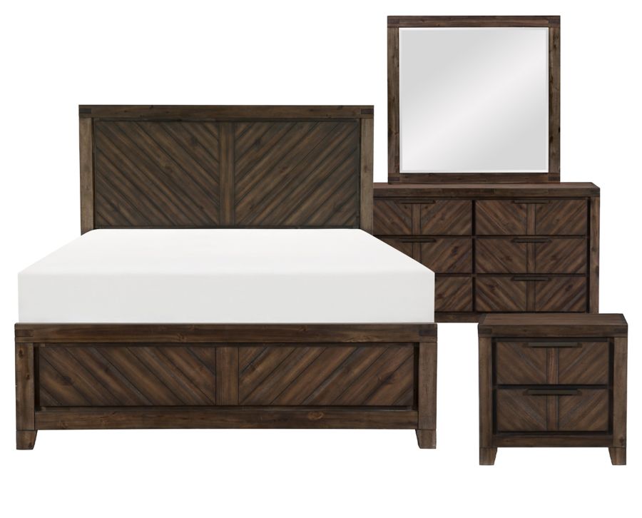 Cadmus 4 Pc. Bedroom Set Furniture Row