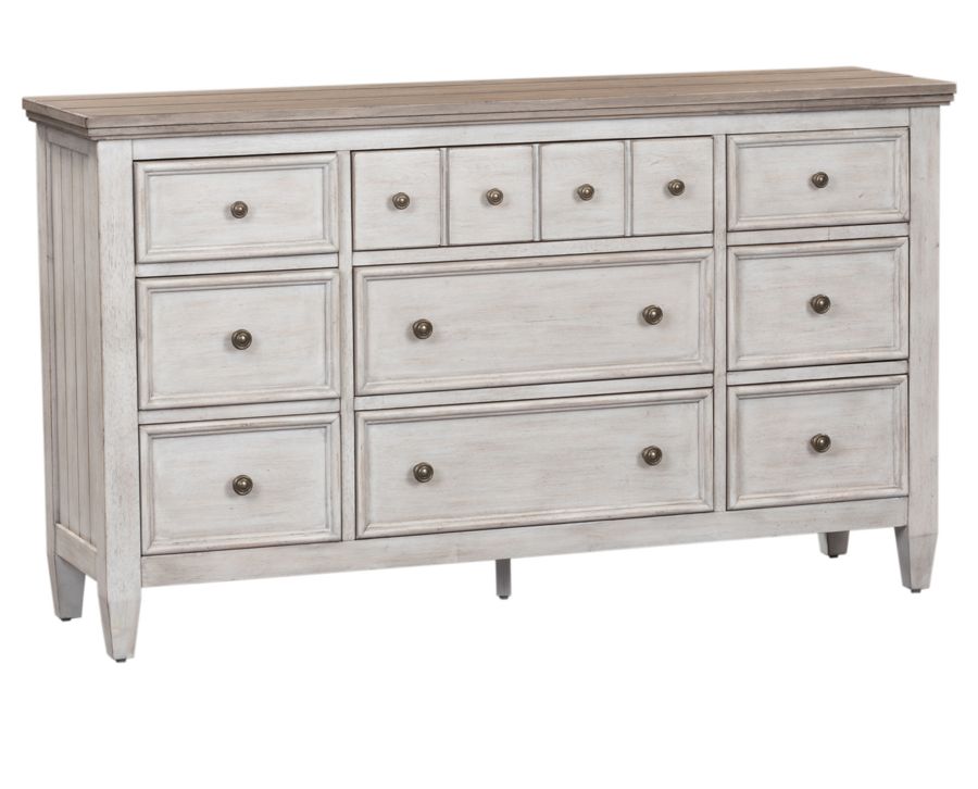 Carlyle 9 Drawer Dresser Furniture Row
