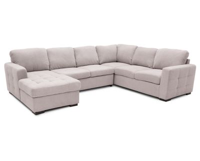 Caruso 3 Pc. Fabric Sleeper Sectional Furniture Row