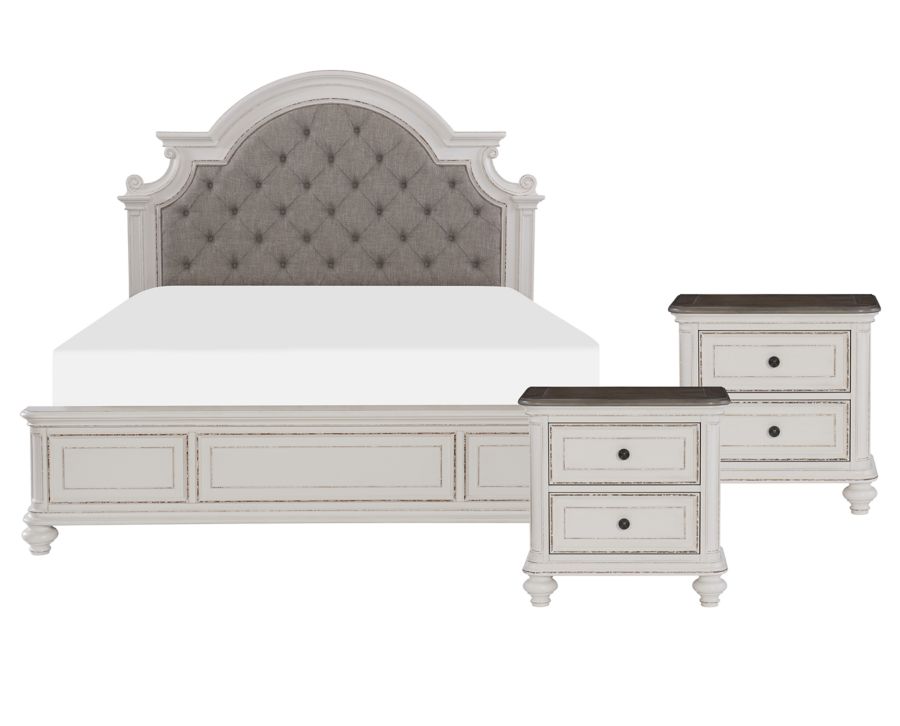 Caruth 3 Pc. Bedroom Set Furniture Row