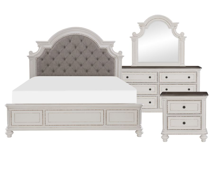 Caruth 4 Pc. Bedroom Set Furniture Row