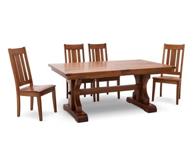 Amish style dining discount chairs