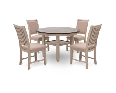 5 piece round dining table online set