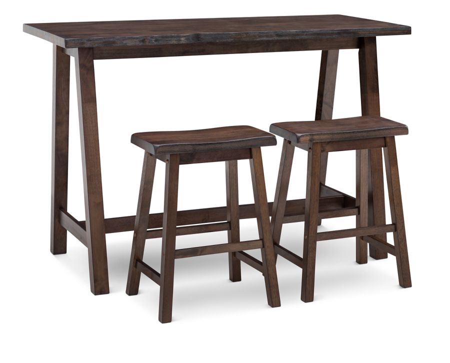 Cliff Top 3 Pc. Counter Height Dining Set Furniture Row