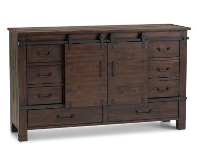 Colorado Sliding Door Dresser | Furniture Row