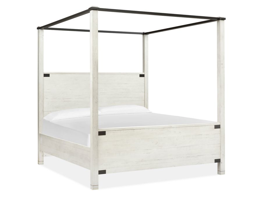 Colorado Canopy Bed Furniture Row