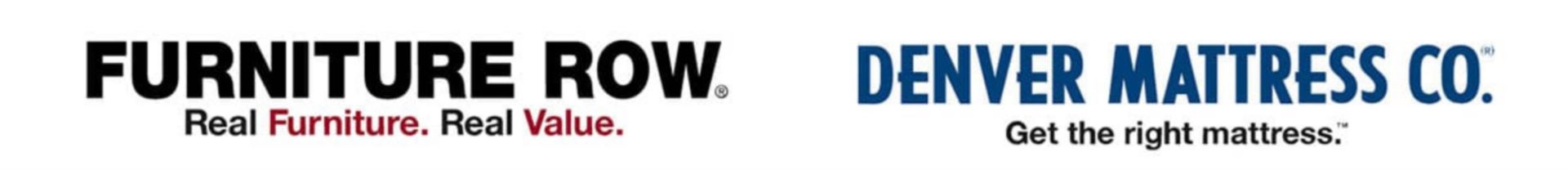 Denver Mattress and Furniture Row Logos
