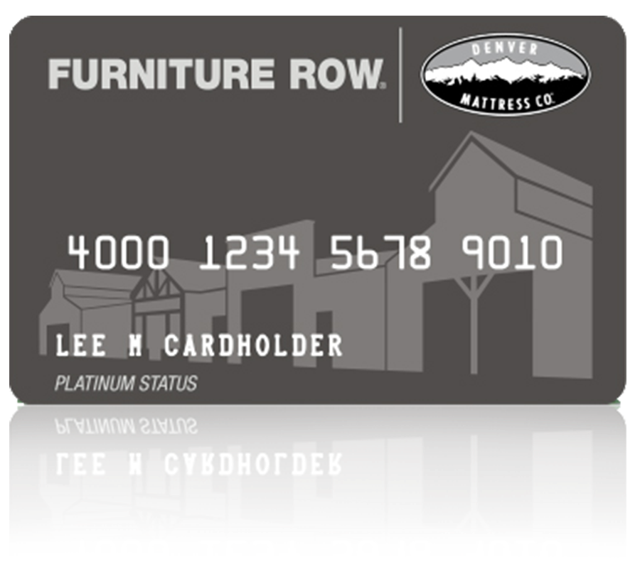 Furniture Row Credit Card