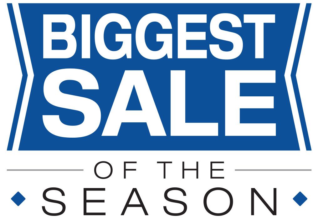 Biggest Sale of the Season