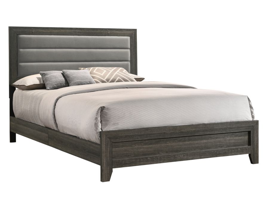 Darby Upholstered Bed Furniture Row, Mor Furniture Queen Bed Frames