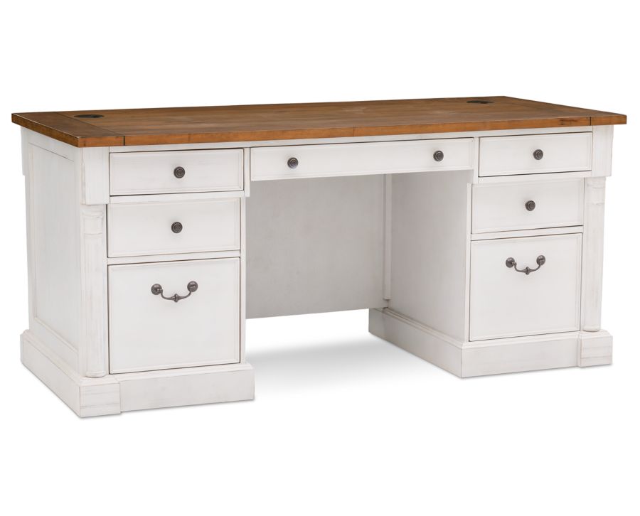 Durham 66" Executive Desk Furniture Row