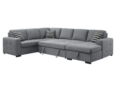 Caruso 3pc store sleeper sectional