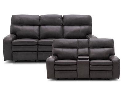 Navigator gray power on sale reclining sofa