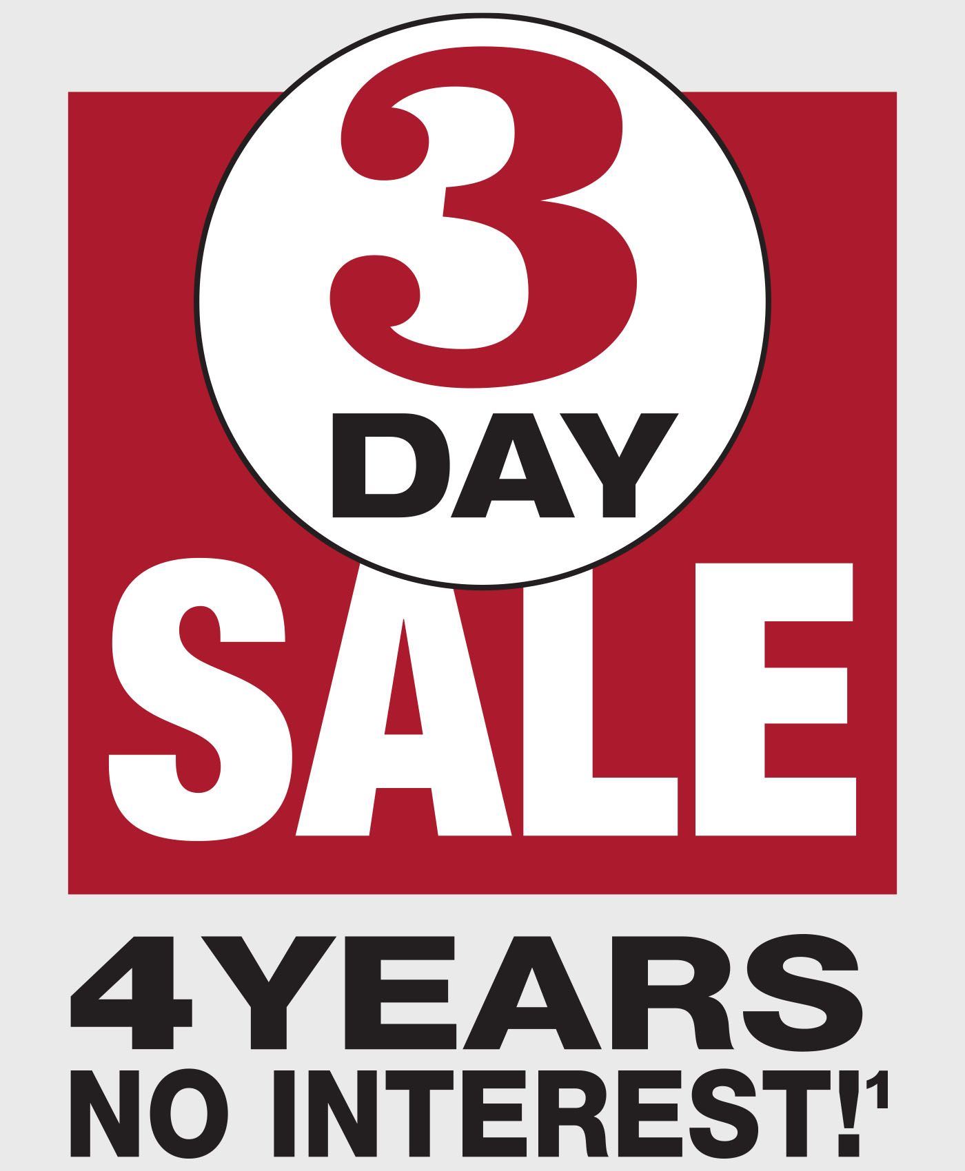 3 Day Sale
