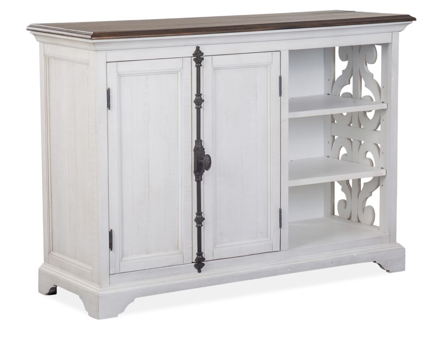 Flagstaff Two Tone Printer Stand Furniture Row