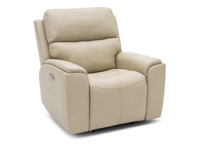 Flexsteel Latitudes - Henry 14889 Casual Power Recliner with Power Headrest  and Power Lumbar Support, Galleria Furniture, Inc.