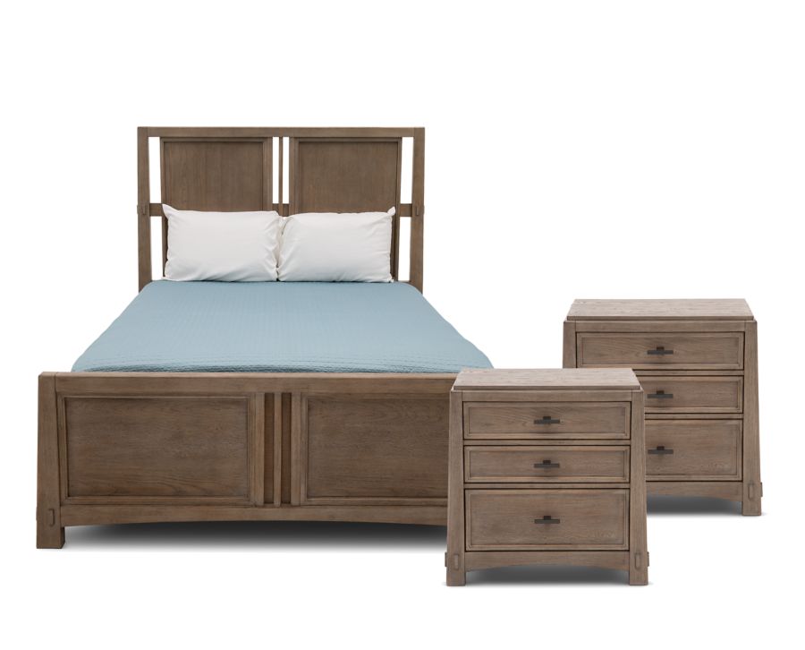 Frederick 3 Pc. Bedroom Set Furniture Row