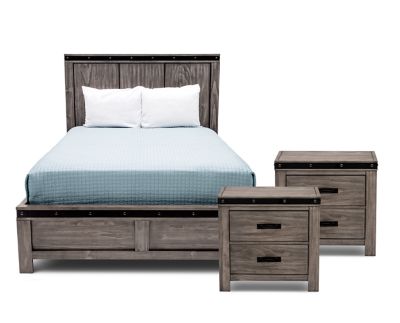 Aurora Dark Brown 4-Piece Queen Bedroom Set