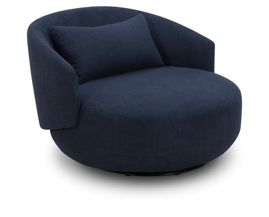 Hackensack Swivel Accent Chair Furniture Row