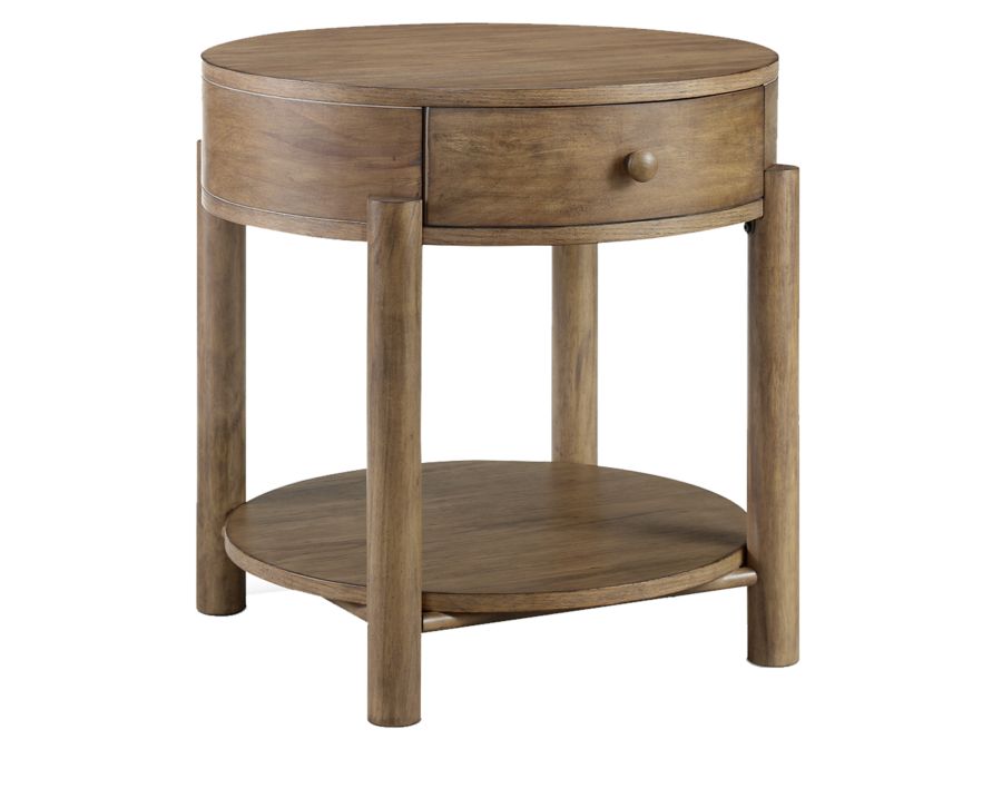 Haziel Round End Table Furniture Row