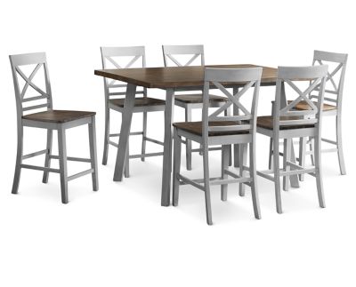 Fairhaven 7 piece discount counter dining set