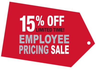 Employee Pricing Sale