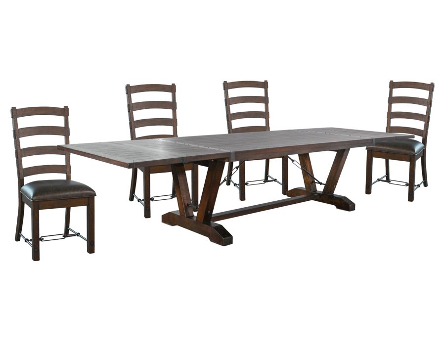 Hornell 5 Pc. Dining Room Set Furniture Row