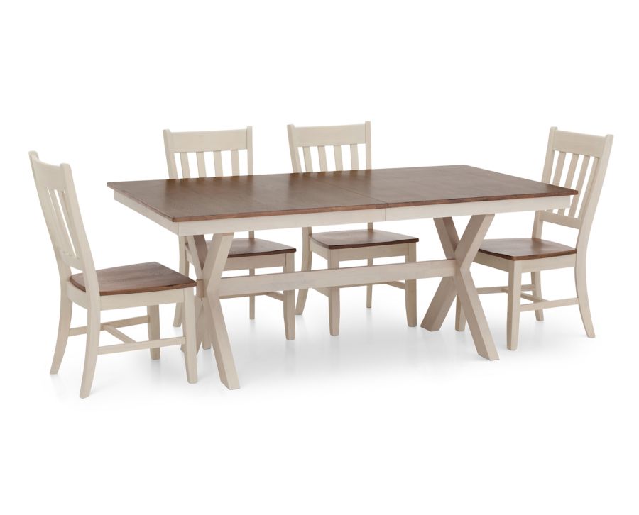 Hudson Park 72 X Base Rectangle Dining, Dining Room Chairs Furniture Row