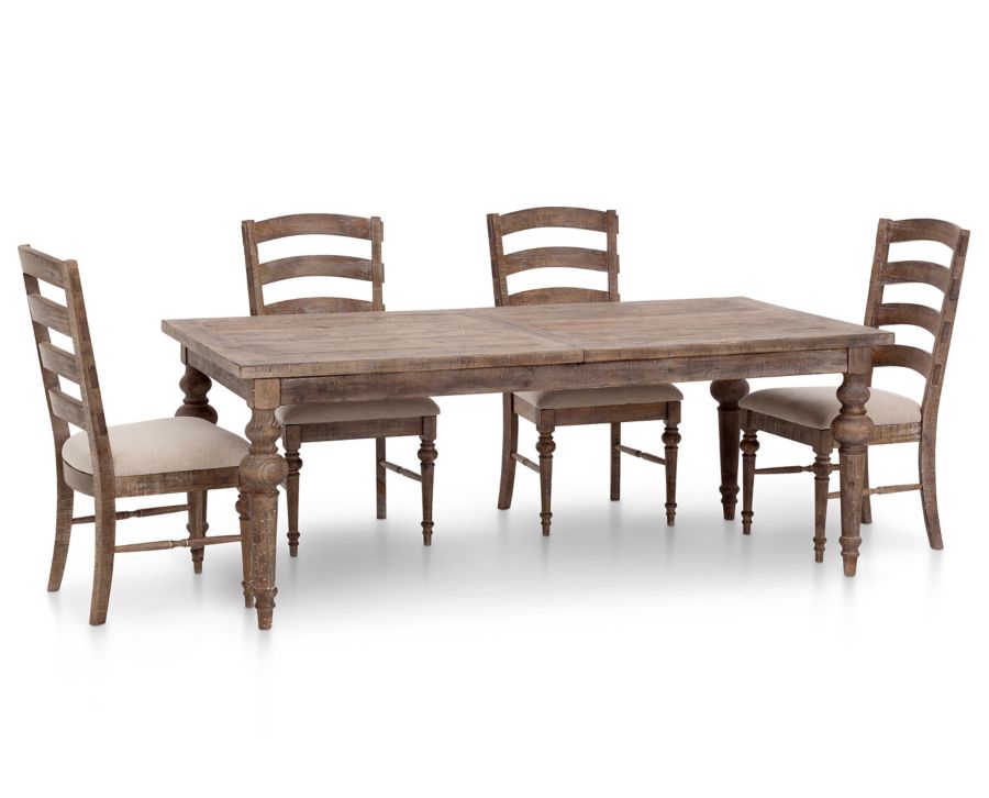 Interlude 5 Pc Rectangle Dining Room, Dining Room Chairs Furniture Row