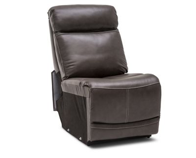 Kinetic Leather Power Swivel Glider Recliner