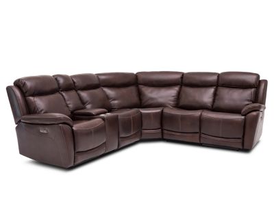 Kinetic Leather Power Swivel Glider Recliner Furniture Row