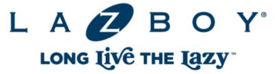 LaZboy Logo. Long Live the Lazy tagline.