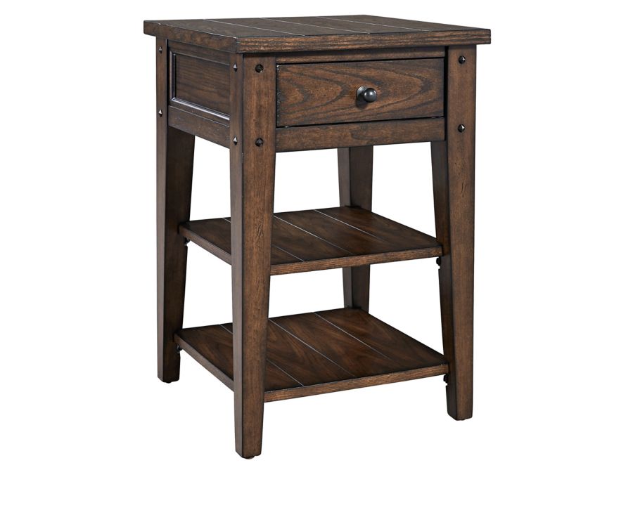 Lake Ozark Drawer Chairside End Table Furniture Row