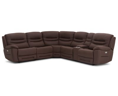 Caruso 3 piece sectional deals sleeper furniture row