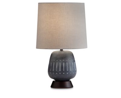 Dark grey table hot sale lamp